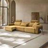 Lying Flat Sectional Sleep Reclining Electric Sofa Bed JHB195