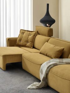 Lying Flat Sectional Sleep Reclining Electric Sofa Bed JHB195