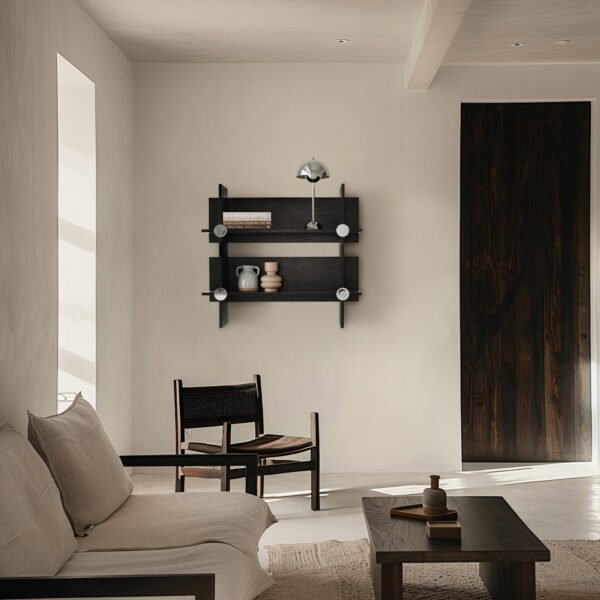 Decorative 2-Tier Multi-Functional Wood Storage Bookshelf HE2304
