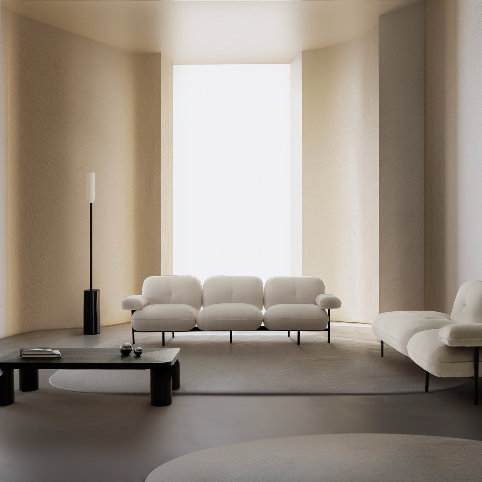 Nordic Modular Sectional Balloon Sofa JHB205