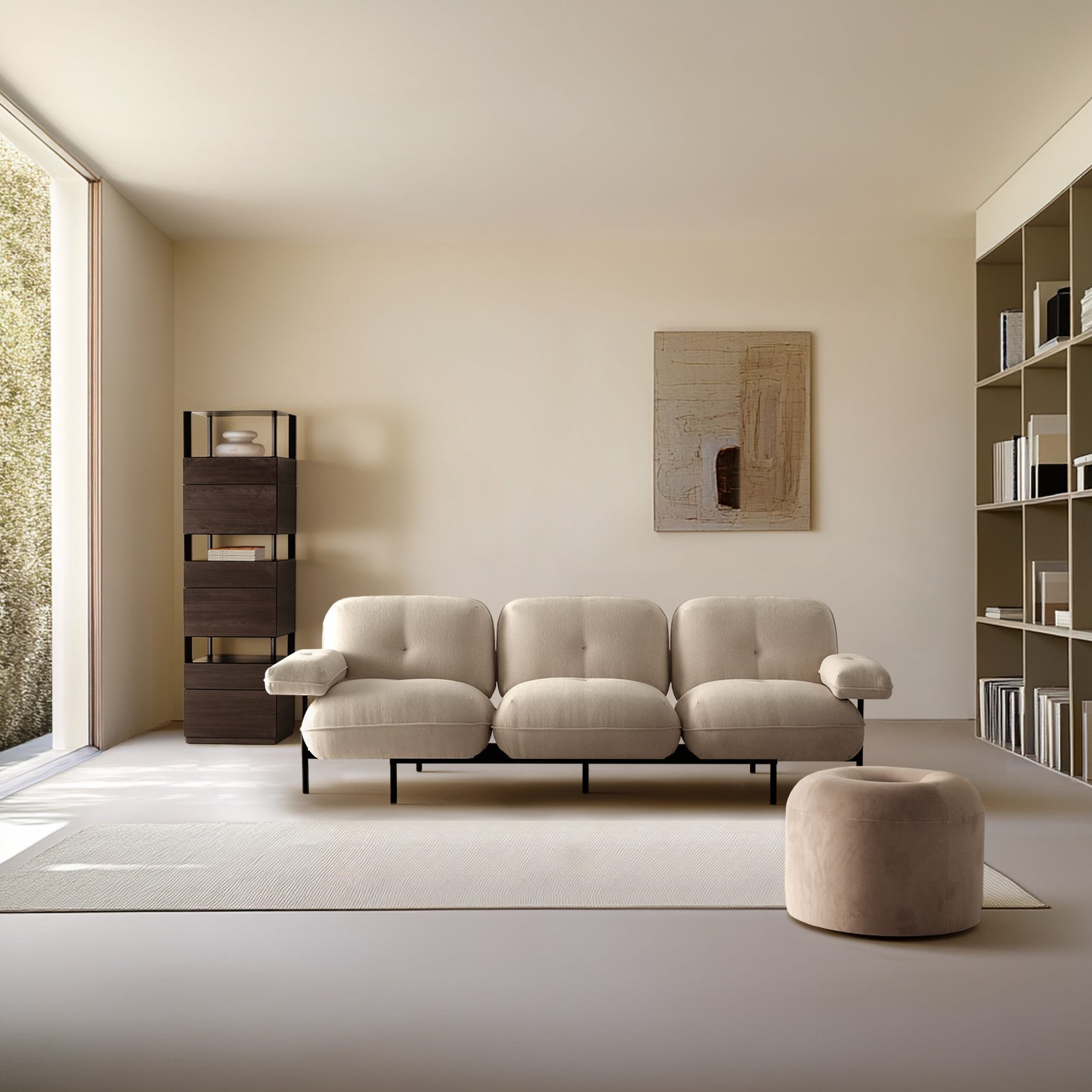 Nordic Modular Sectional Balloon Sofa JHB205