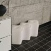 Entrance Furry Foot Rest Stool JHB164A