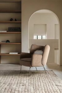 Clam shell Leisure Arm Chair JHB141