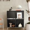 Minimalist Multi-Functional Wooden Storage Cabinet HE3709