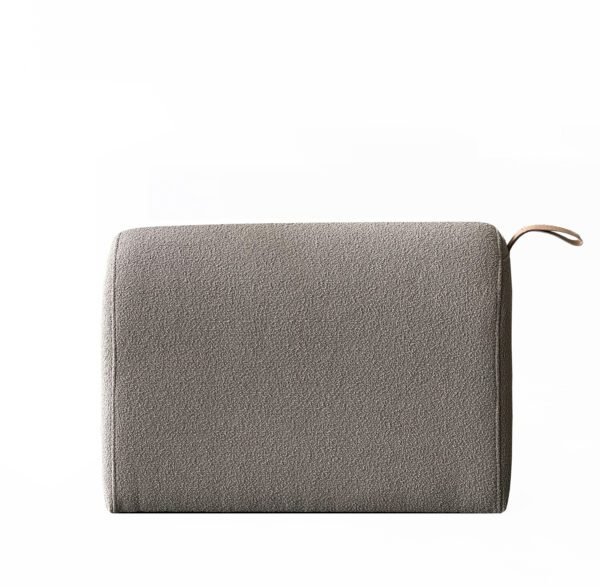 茶色(1) Ins Design Teddy Boucle Fabric Pony Stool JHB204