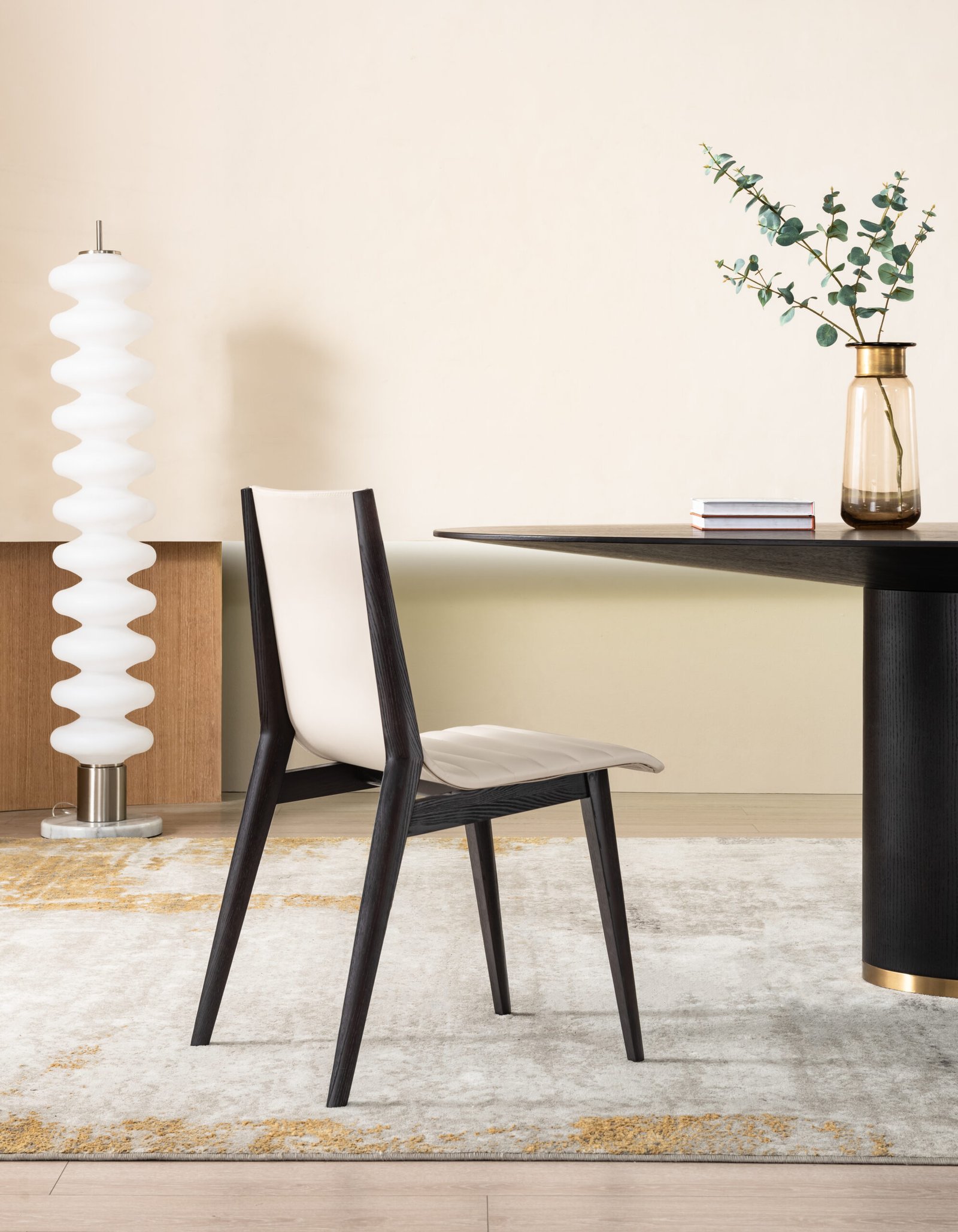 Solid Wood Upholstered Dining Chair B904G