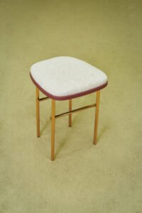 Modern Metal Round Wooden Stool B934