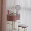 Fashion Wooden Oval Makeup Table HE6275