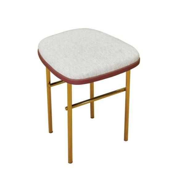 B934 Modern Metal Round Wooden Stool B934