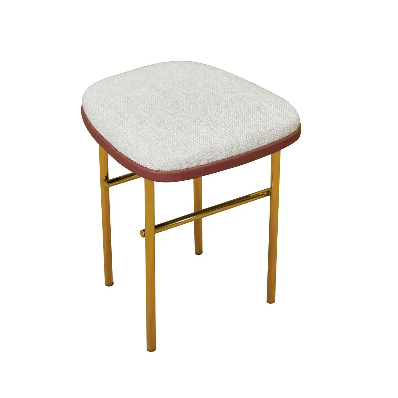 Modern Metal Round Wooden Stool B934