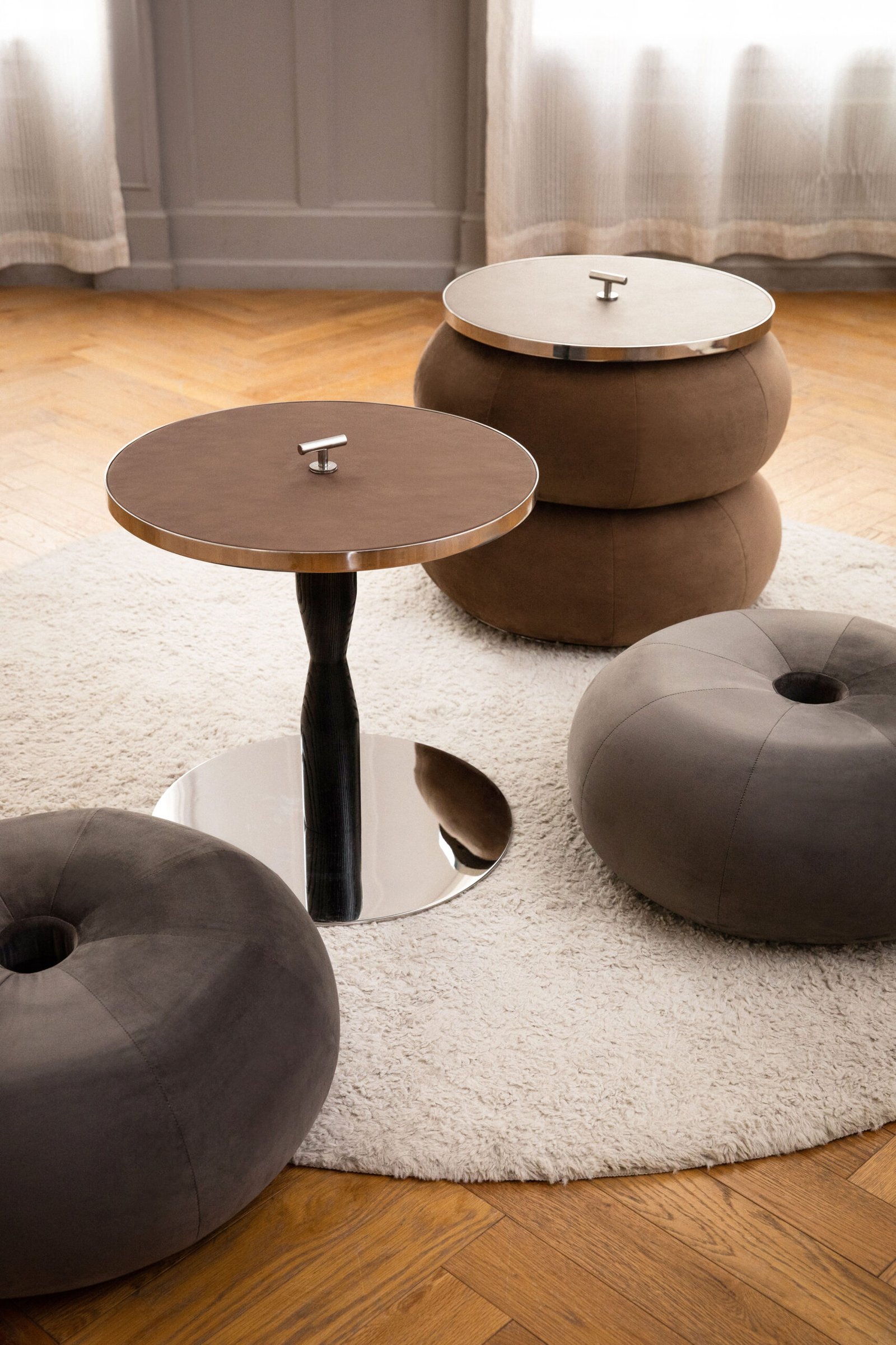 Gourd shaped Side Table B935