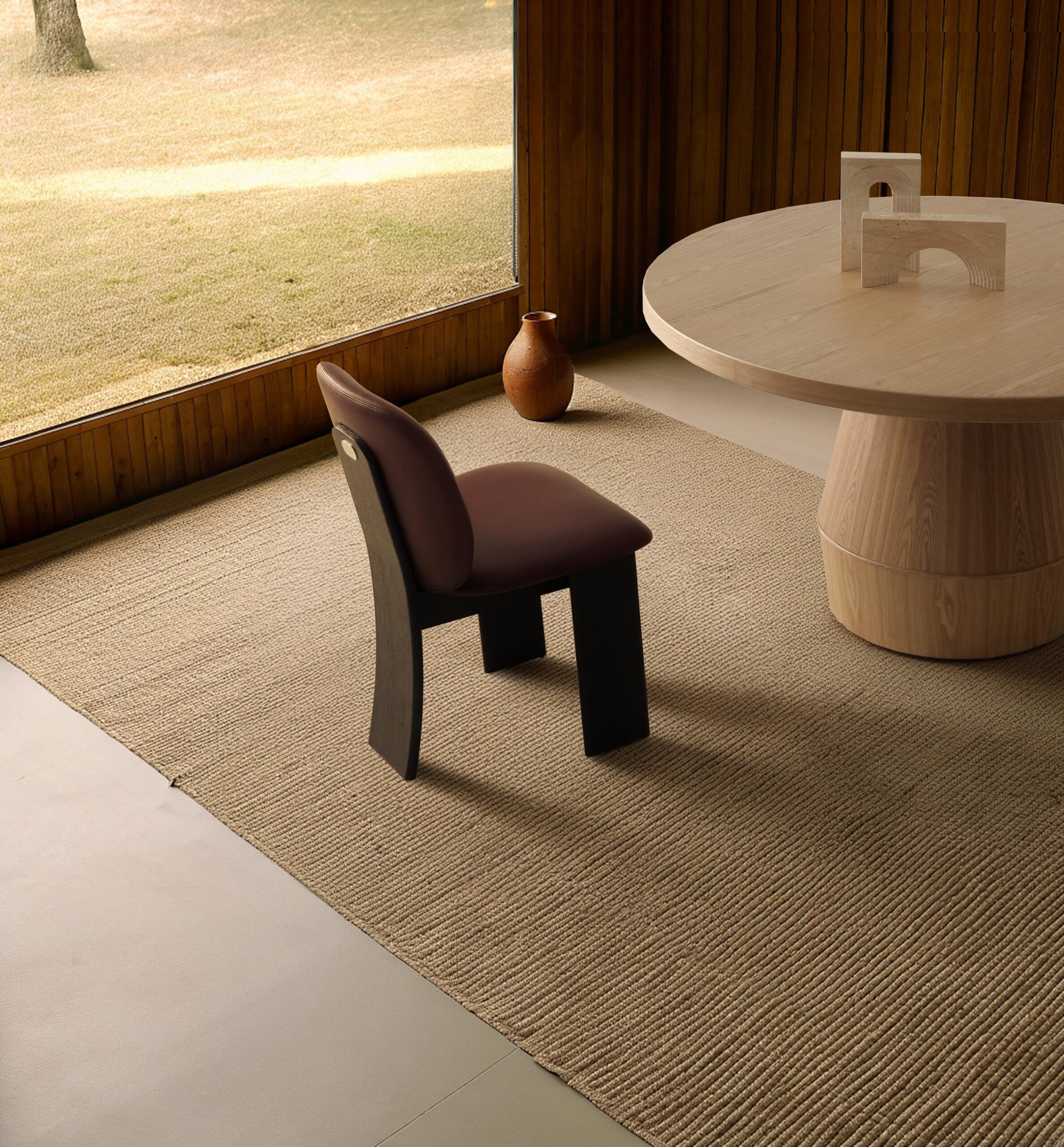 Luxury Modern Solid Wood Dining Chair B960