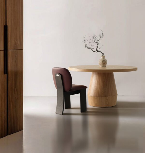 B960餐椅+餐桌A9744(1) Luxury Modern Solid Wood Dining Chair B960