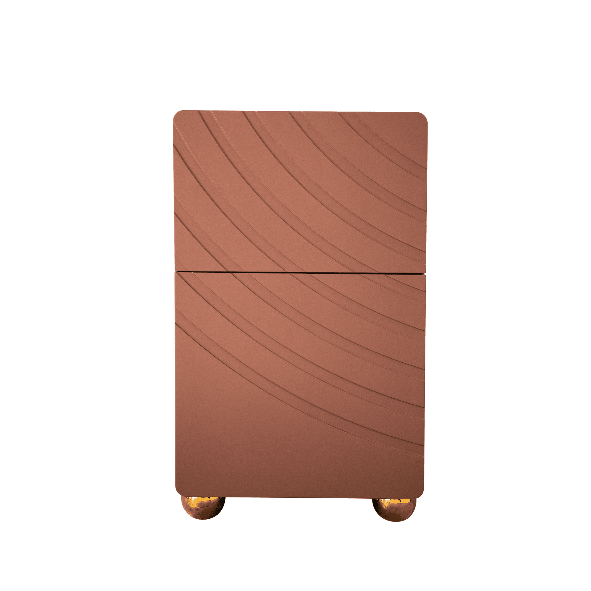 Vortex Patterned Double-layer Storage Cabinet HE3689