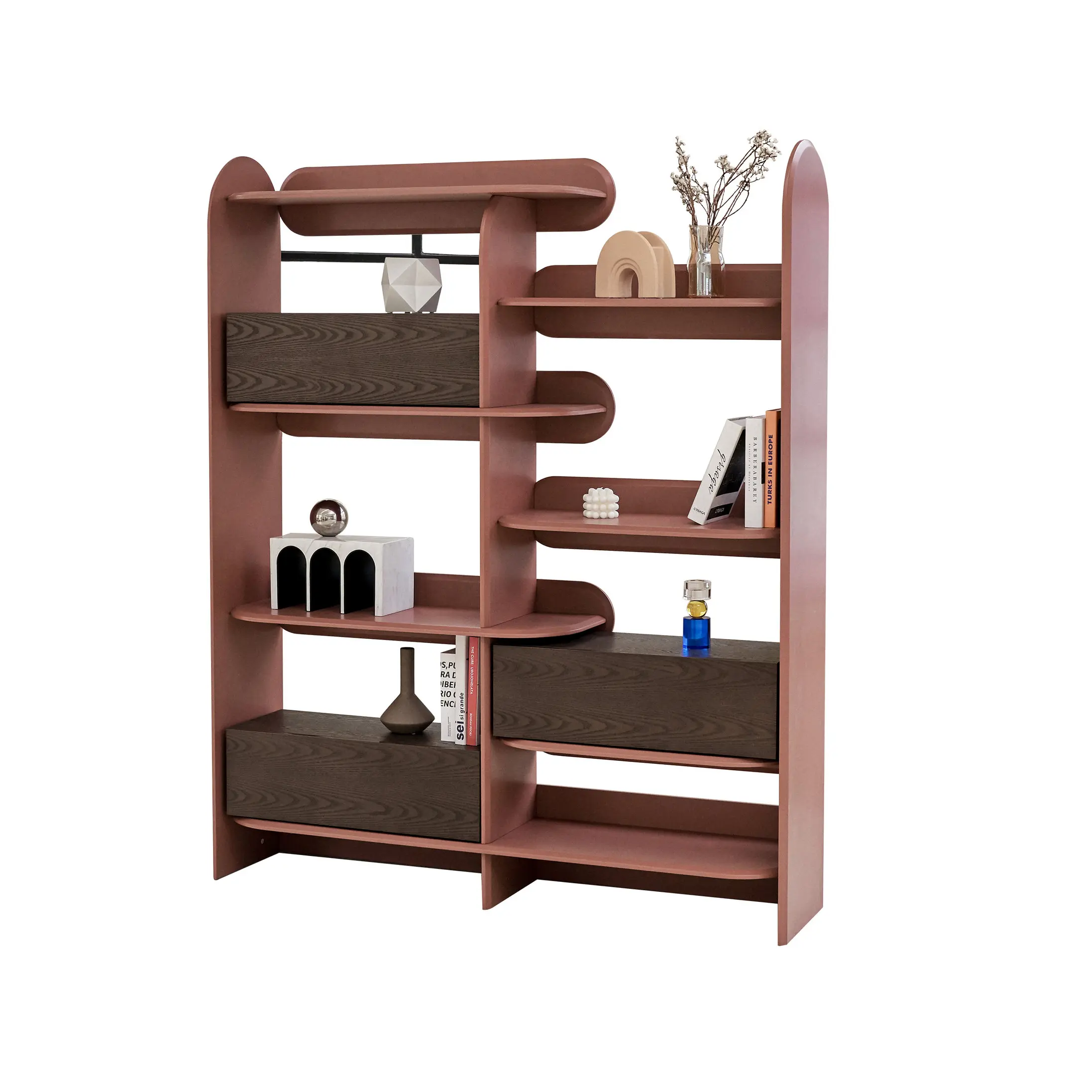 Simple Wooden Book Shelf HE5653B