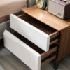 Modern Base Wood Bedside Table HE6219B