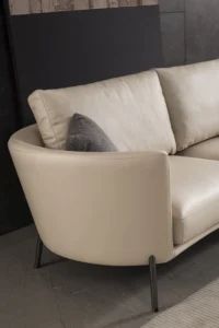 Modern Upholstered Leather Corner Sofa JHB169