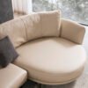 Modern Upholstered Leather Corner Sofa JHB169
