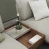 Modern Livingroom Recliner Corner Sofa JHB109
