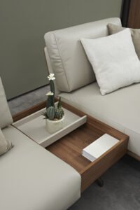 Modern Livingroom Recliner Corner Sofa JHB109
