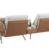 Modern Livingroom Recliner Corner Sofa JHB109