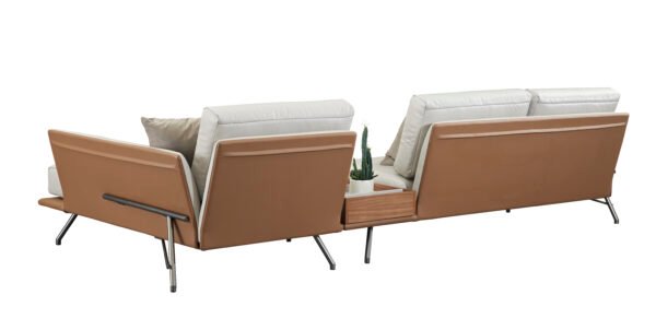 JHB109 三+贵 (1) Modern Livingroom Recliner Corner Sofa JHB109