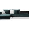 Modern Storage Function Velvet Sofa JHB113