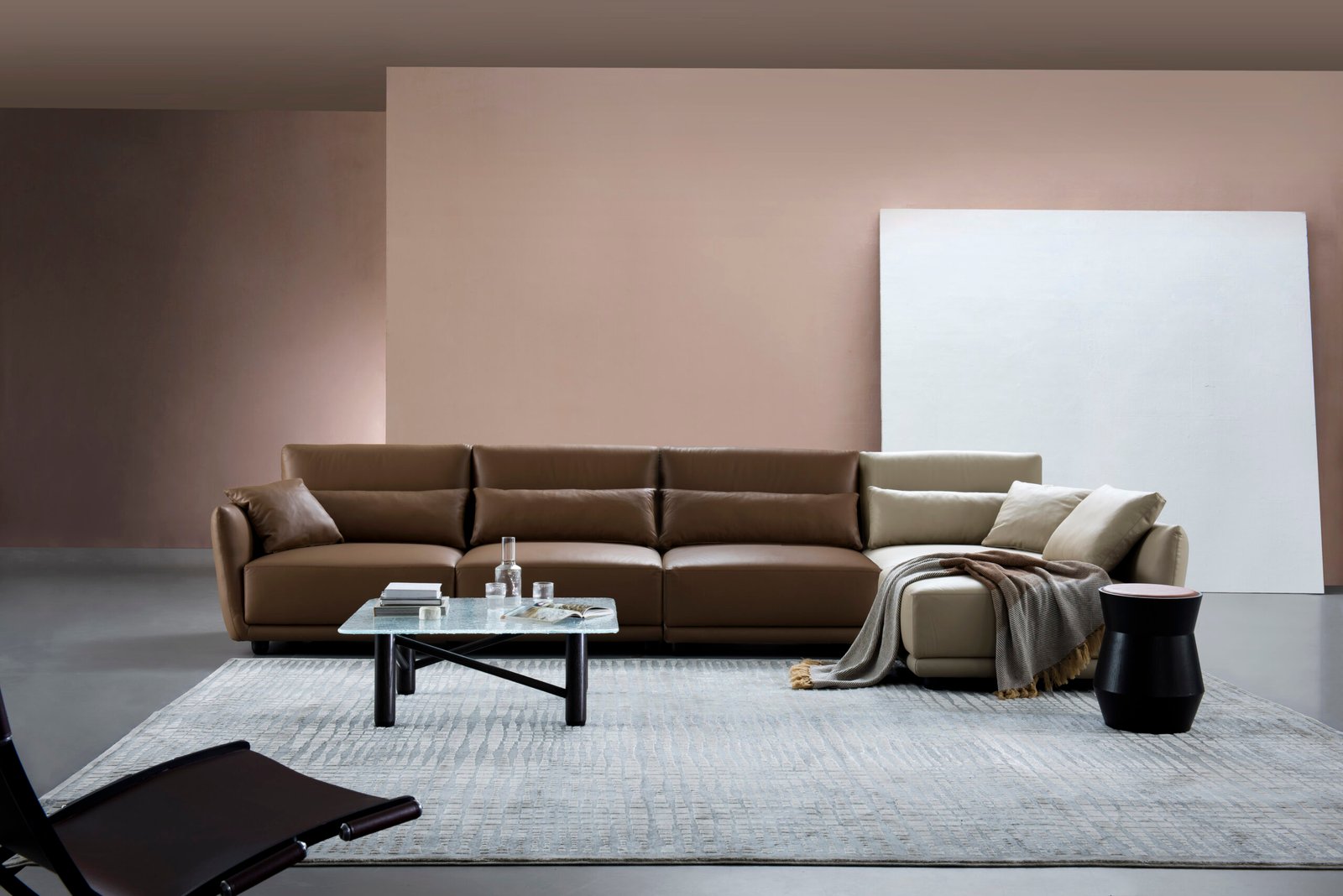 Modern L Shape  Sectional Luxury Sofa JHB134
