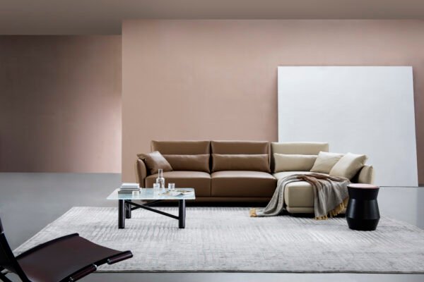JHB134三+贵 Modern L Shape Sectional Luxury Sofa JHB134