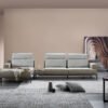 L Shape Chaise Fabric Sectional Sofa JHB136