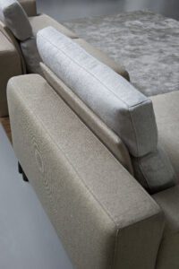L Shape Chaise Fabric Sectional Sofa JHB136