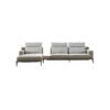 L Shape Chaise Fabric Sectional Sofa JHB136