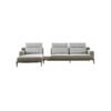 L Shape Chaise Fabric Sectional Sofa JHB136