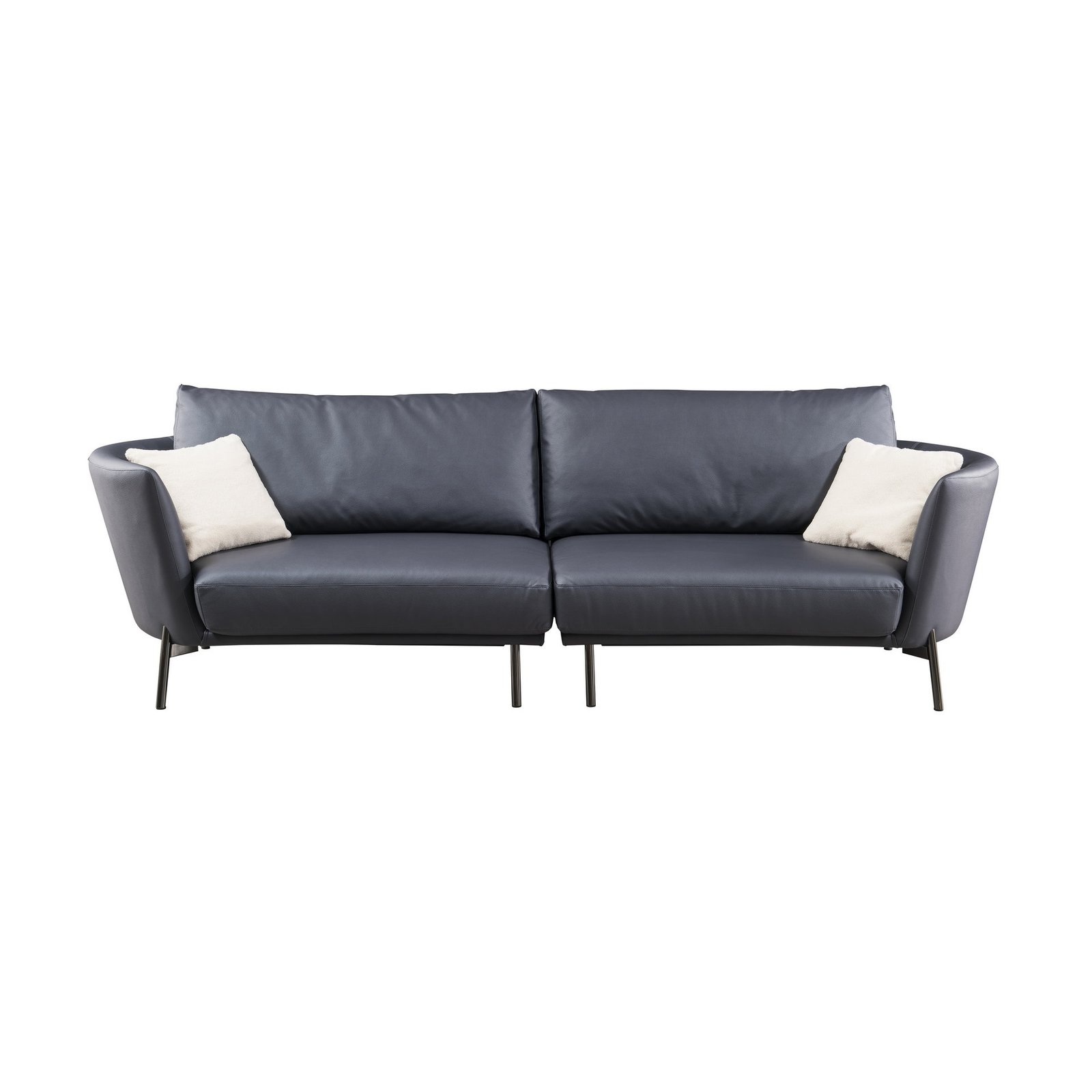 Modern Upholstered Leather Corner Sofa JHB169