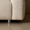 Upholstered Fabric Leather Feather Section Couch JHB211