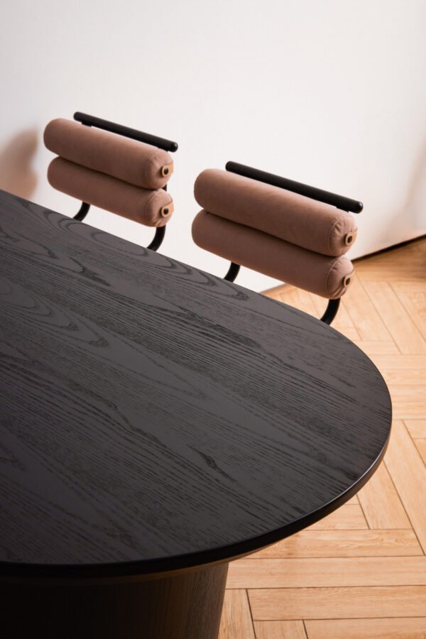 LXWH19869 Modern Oval Peninsula Table A963