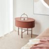 Modern Oval Bedside Table HE6276