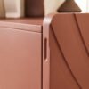 Vortex Patterned Double-layer Storage Cabinet HE3689