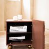 Vortex Patterned Nightstand HE6277
