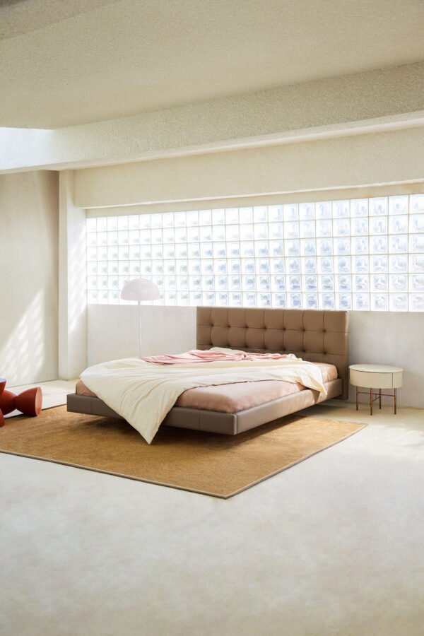 头图3 Modern Light Luxury Double Suspended Bed HE6585