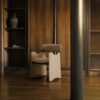 Luxury Modern Armchair Nordic Solid Wood Dining Chair B961