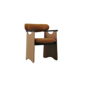 Luxury Modern Armchair Nordic Solid Wood Dining Chair B961