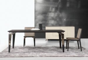 Wooden Edging Dining Table  A902H