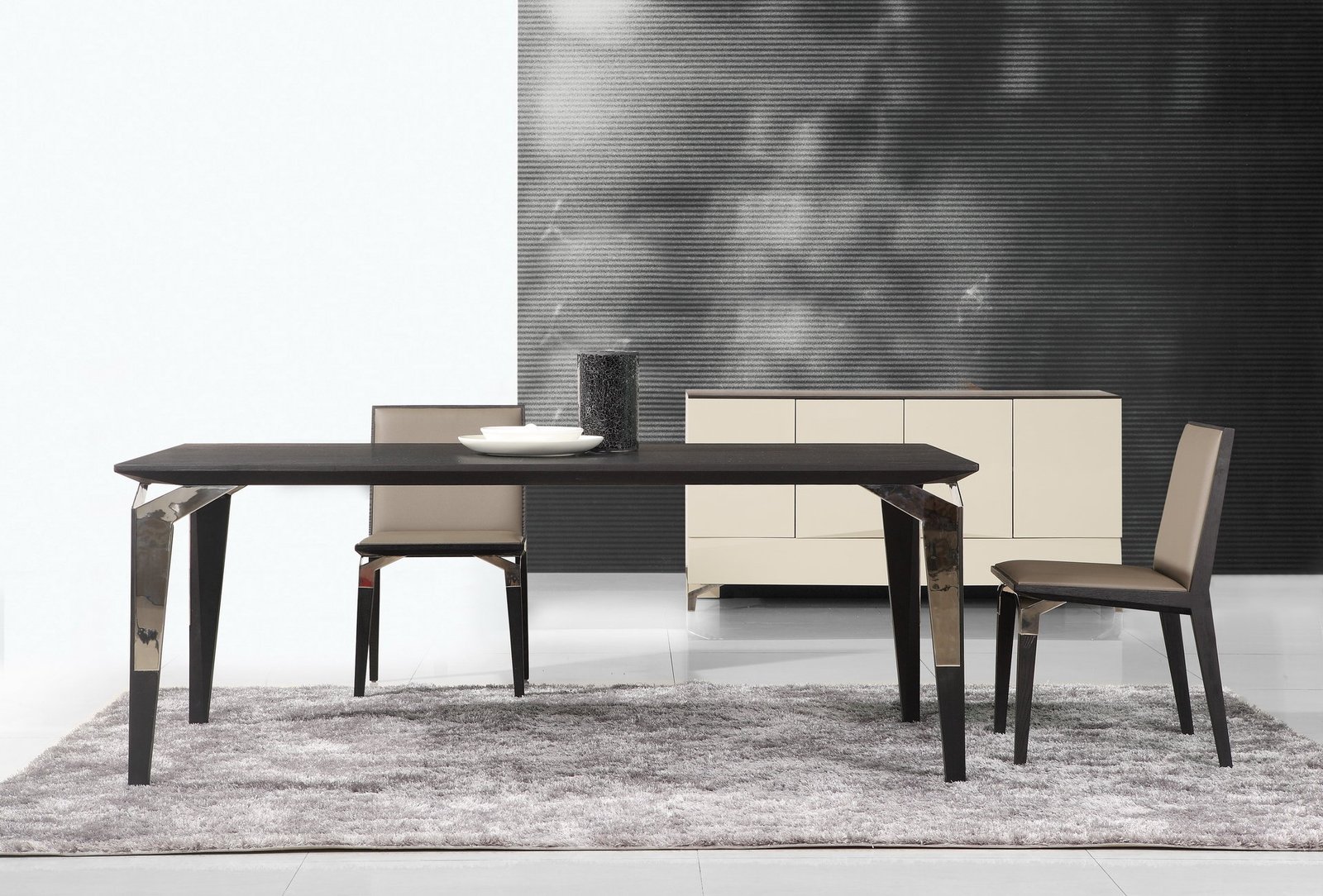 Wooden Edging Dining Table  A902H