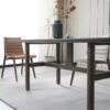 High-End Wood Rectangular Dining Table A949