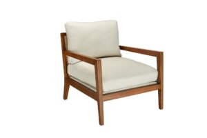 Fabric Side Lounge Armchair B884