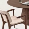 Wooden Dining Chair With Armrest B909