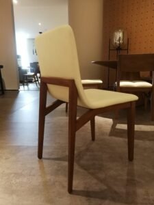 PVC Leather and Wooden Dinning Chair B916