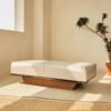 Walnut Wood with Storage 4 Drawers Coffee Table C183