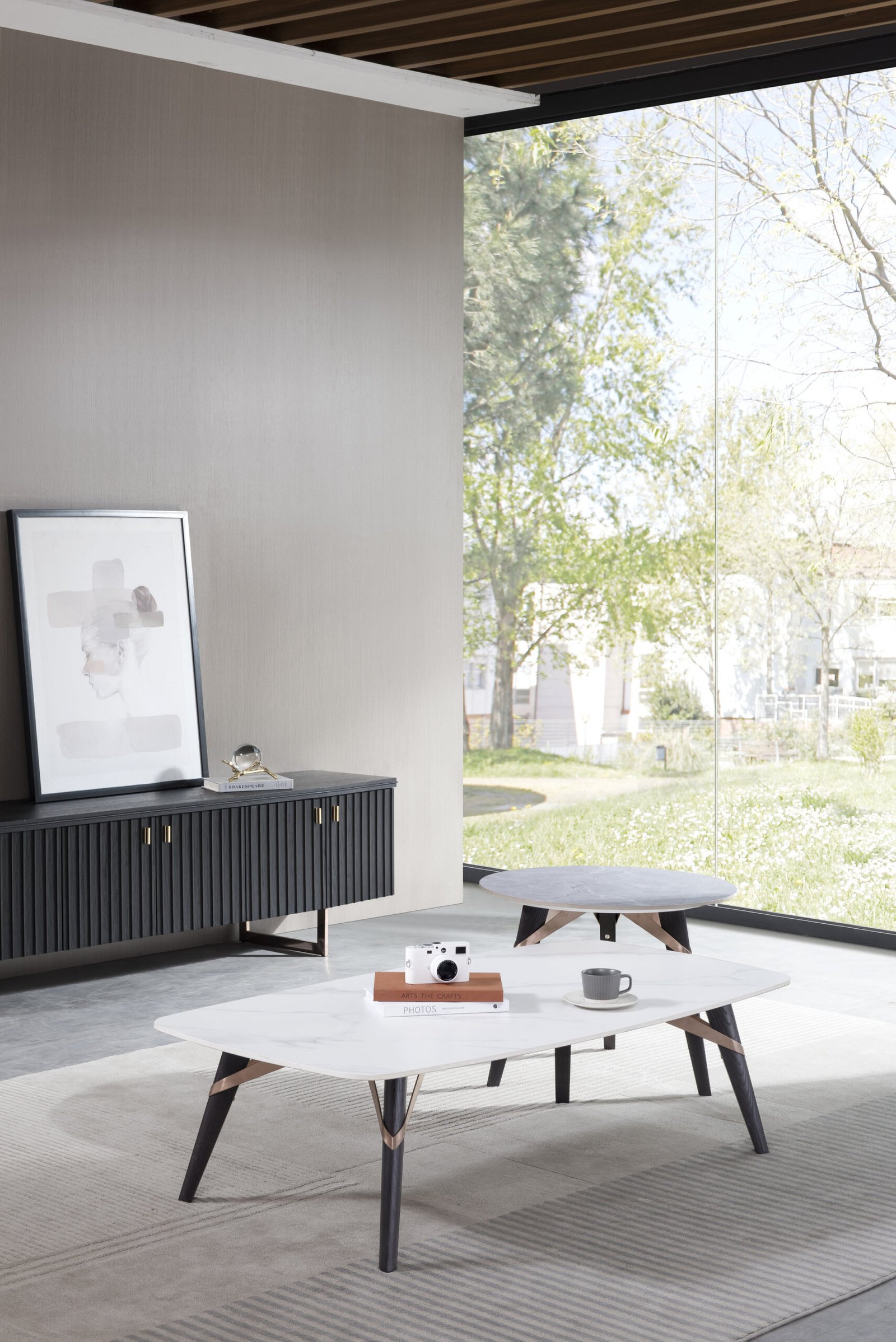 Modern Sintered Stone Side Table C241